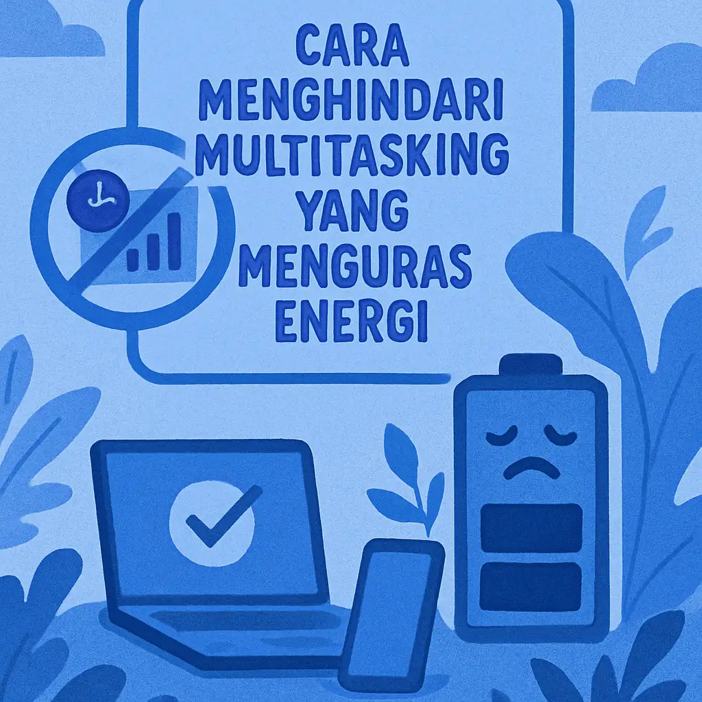 Cara Menghindari Multitasking yang Menguras Energi